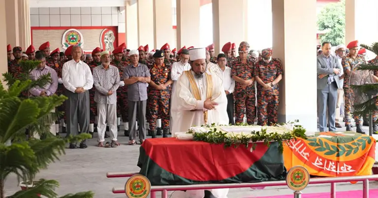 জান্নাতুল নাঈমের জানাজা